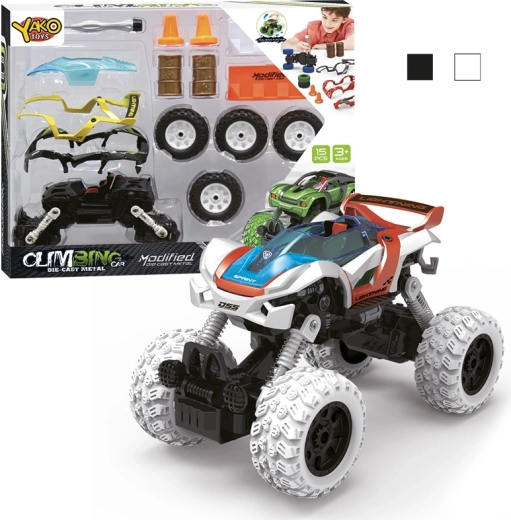 Kit de construction voiture 4WD 1:32, 15 pièces