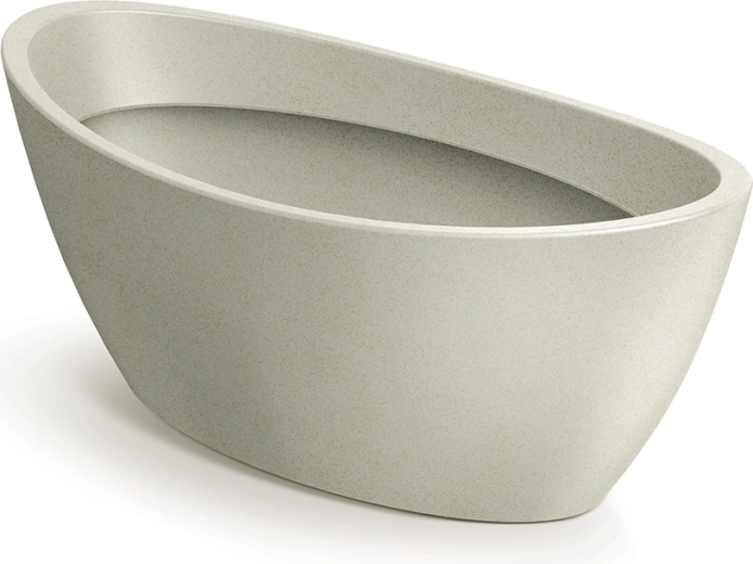 Aria Oval Planter 40 cm Sand