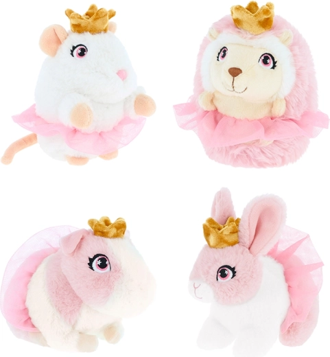 Pluchen diertjes roze 14 cm KEEL TOYS (4 soorten)