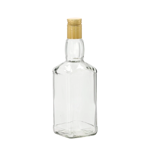 Bouteille en verre Daniels 500 ml avec bouchon à vis