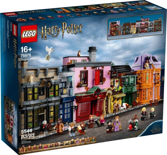 LEGO HARRY POTTER Diagon Alley – modular collector building set