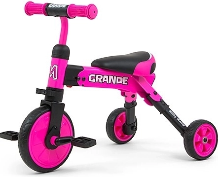 Kids' 2-in-1 Tricycle MILLY MALLY Grande pink
