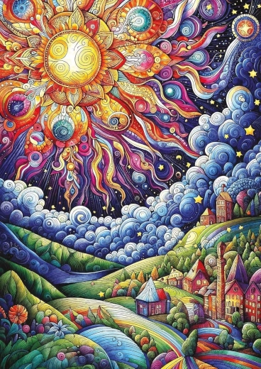 Puzzel Kosmisch bereik 1500 stukjes