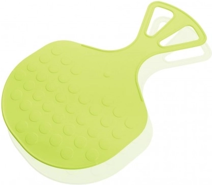 Luge plate Mrazík en plastique 58 × 35 cm – Citron vert