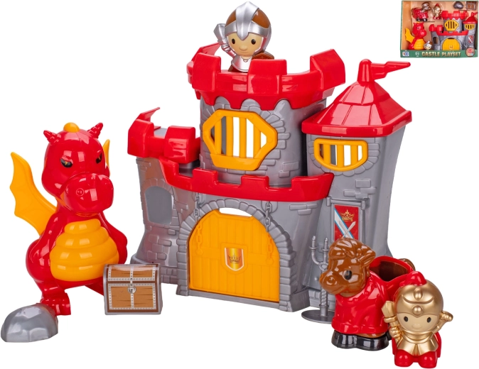 Château du Dragon – set de jeu pour enfants dès 3 ans