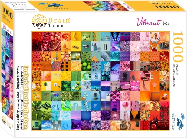 Puzzle Picture Tiles 1000 Pieces Brain Tree