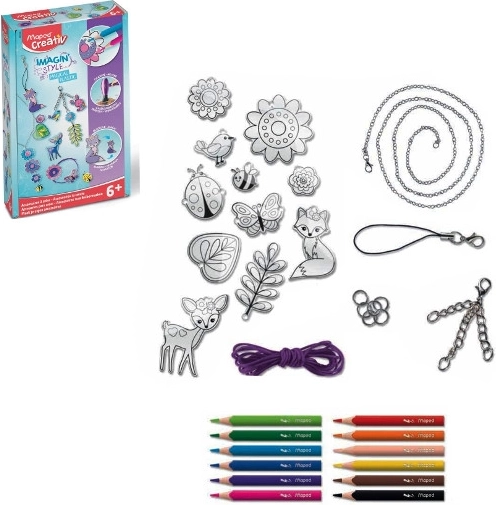 Plast magique Creativ – kit pour fabriquer des bracelets et des pendentifs