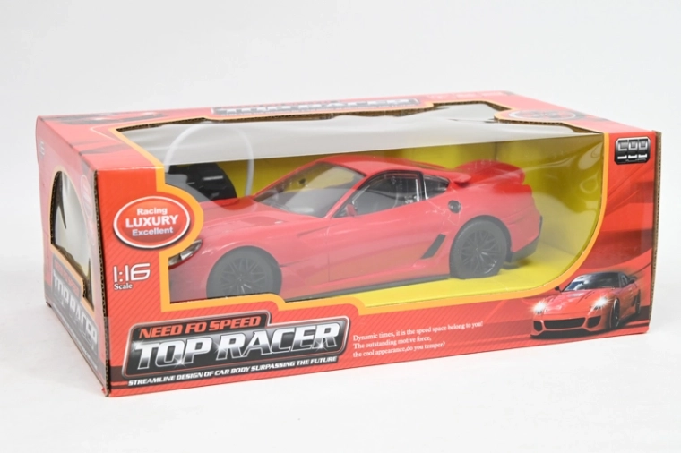 Top Racer RC-raceauto rood 1:16