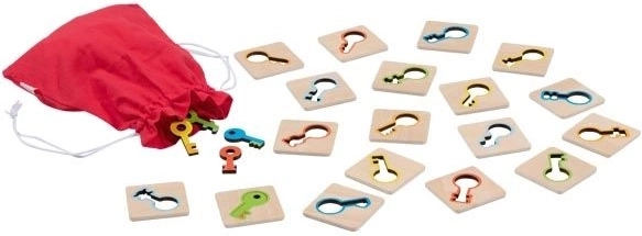 Tactiel memoryspel Sleutels GOKI