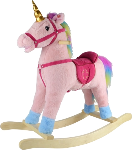 Pink rocking horse Sparkys with sounds and moving mouth