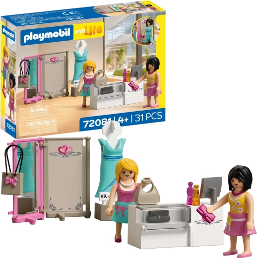 Playmobil My Life Fashion Studio – figures and accessories, 31 pieces