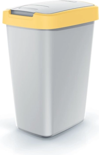 Compacta Q Flap 12 L Trash Can with Dual Opening