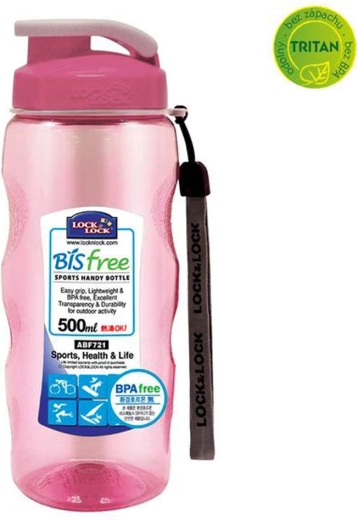 Bisfree Water Bottle 500 ml Pink