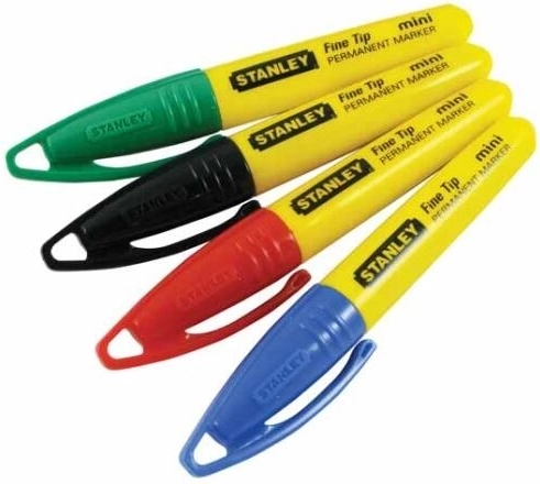 Permanent mini marker STANLEY – color mix
