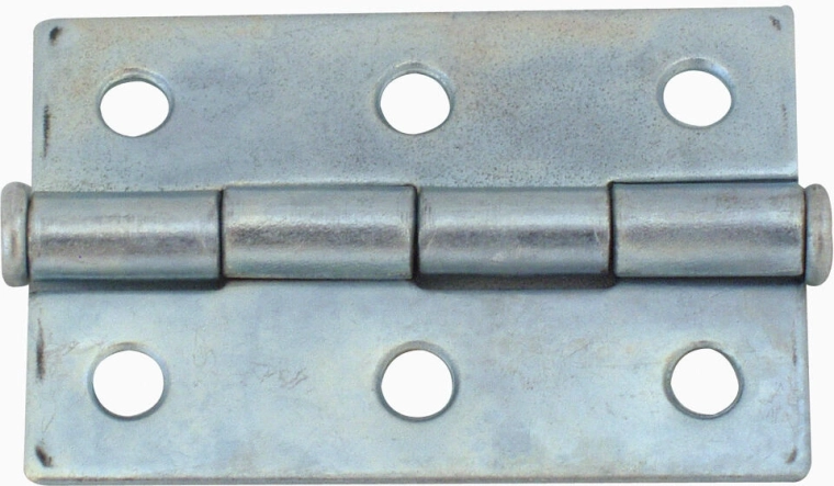 Charnière de porte 80 mm galvanisée