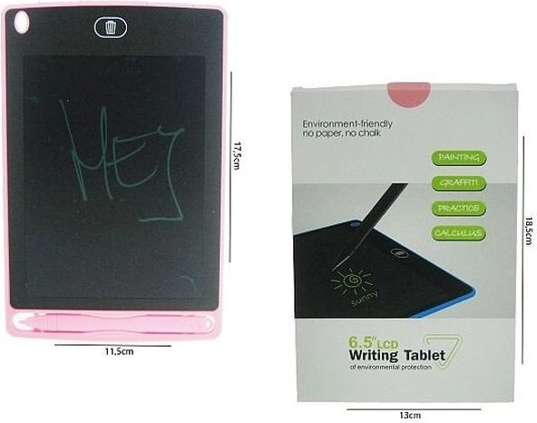 Electronic LCD drawing tablet (writing pad) 16 cm