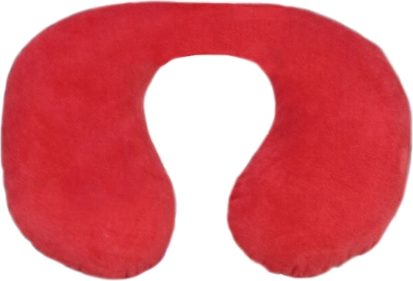 Cale-nuque pour enfants, rouge 10 × 23 cm