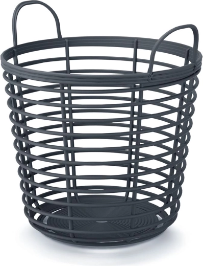 Zanzi Basket with Handles 37.4 cm, Anthracite