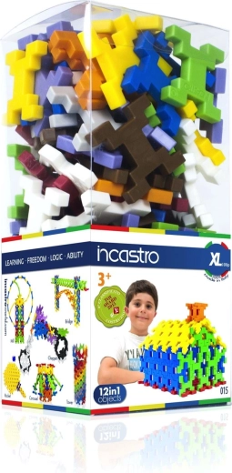 Konstruktionsspiel INCASTRO Cube XL 100 Stk.