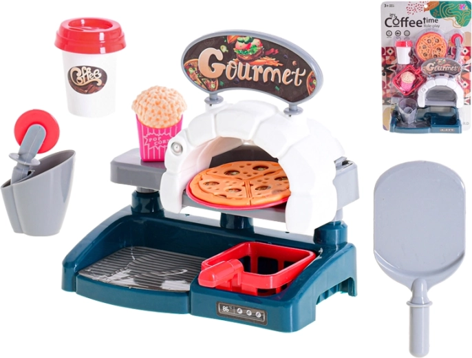 Set de fast-food pizza pour enfants 16 × 16 cm, 8 pcs