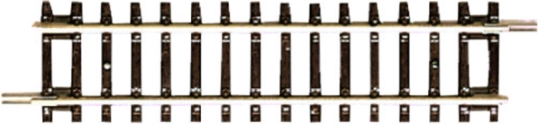 Roco track with wooden sleepers