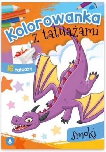 Smoko tatouages à colorier et tatouages lavables – dragons