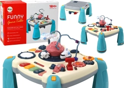 Children's Interactive Educational Table Shaped as a Piano