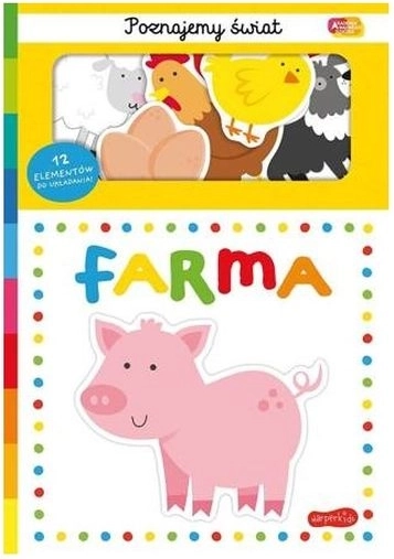Smart Child Academy Discovering the World: Farm – book with 12 puzzles