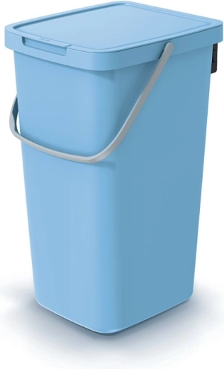 SYSTEMA Q Collect Waste Bin 25 l Light Blue