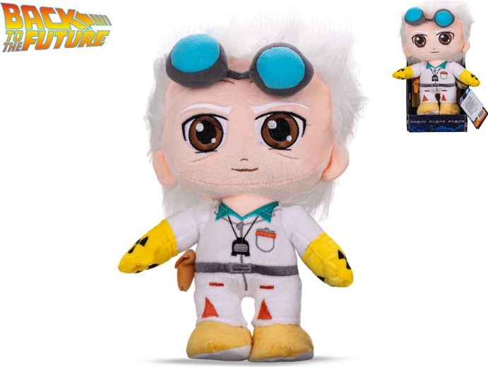 Plüschfigur Dr. Emmett Brown – Zurück in die Zukunft (30 cm)