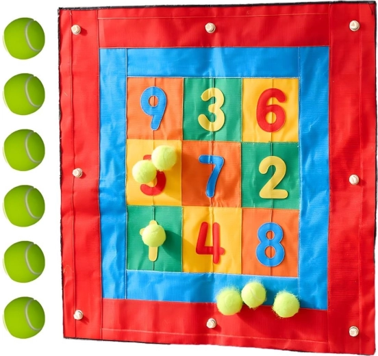 Masterkidz vierkante klittenband-doelschijf STEM voor doelwerpen