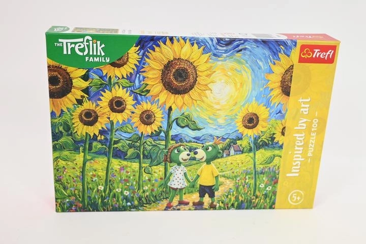 Puzzle Trefl Inspired by Art 100 pièces – promenade parmi les tournesols