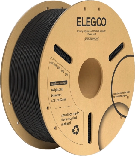 Filament ELEGOO PLA+ zwart 1,75 mm