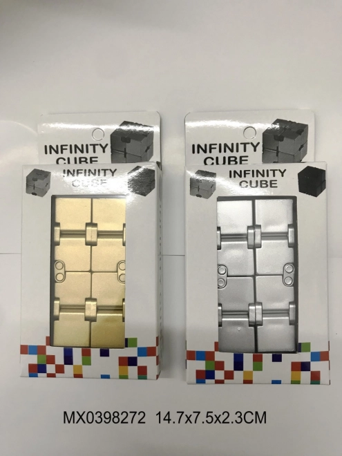 Aluminum Two-Color Design Cube