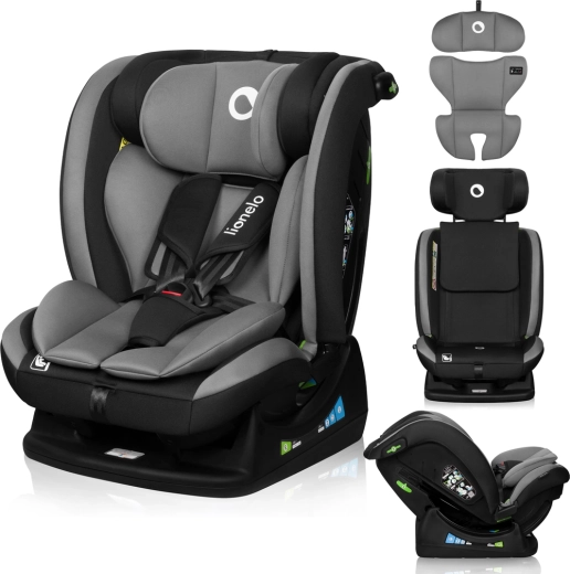 Lionelo Aart i-Size autostoeltje 40–150 cm Grey Graphite