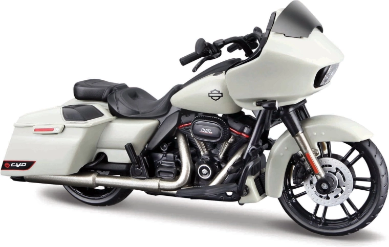 Maisto Harley-Davidson 2018 CVO Road Glide gray-white 1:18