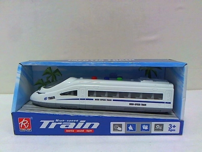 Train sonore et lumineux 21 cm
