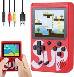 Draagbare retro spelconsole met 3" display en 400 games