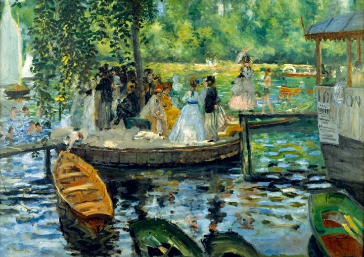 La Grenouillère Puzzle 1000 pieces