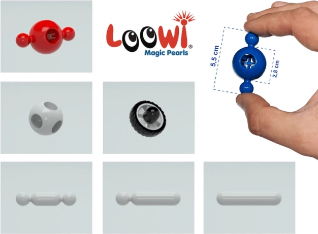 LOOWI Construction Balls – Educational Set 525 pcs