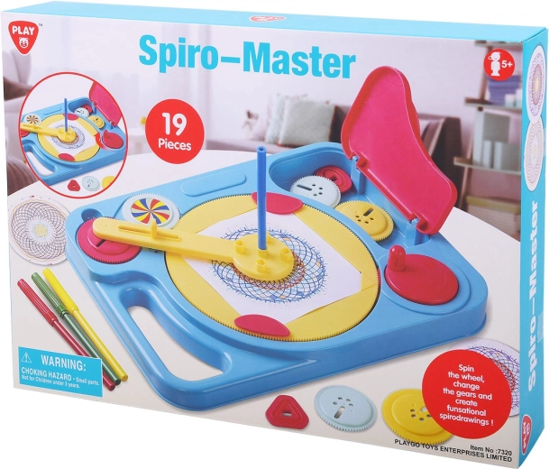 Spiro Master van Playgo – creatieve spiraal-teken set