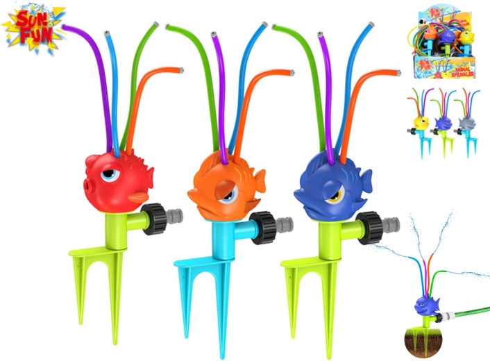 Arroseur de jardin pour enfants en forme d’animaux marins Sun Fun