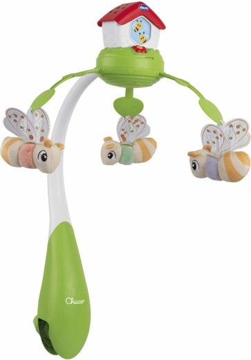 Crib Mobile with Projector CHICCO Bee Hive 3-in-1