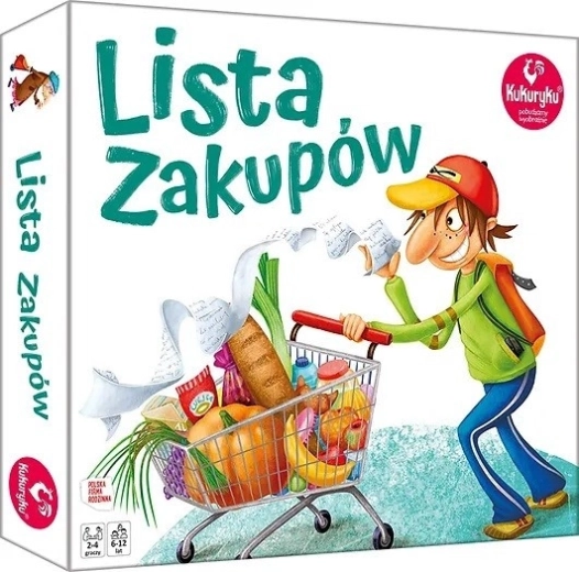 Jeu de société éducatif Lista zakupów – KUKURYKU