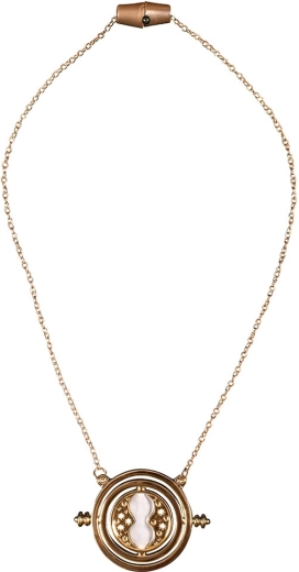 Harry Potter retourneur de temps – pendentif avec chaîne dorée