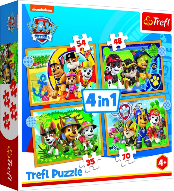 Puzzel Paw Patrol vakantie