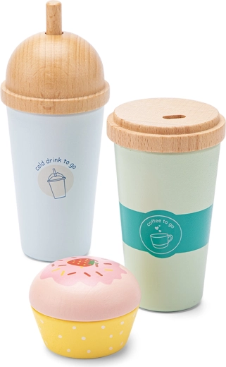 speelset kleine koffiebar – houten koffieset voor kinderen