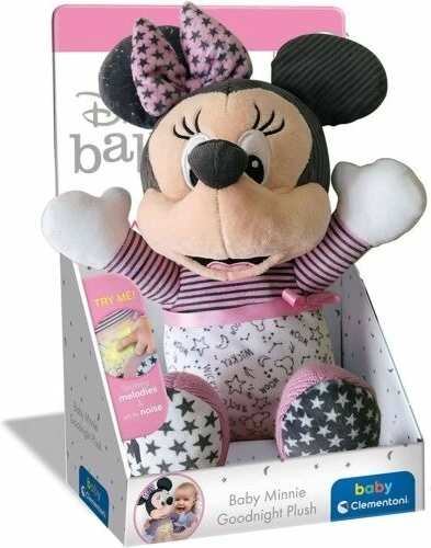 Minnie en peluche pour la nuit