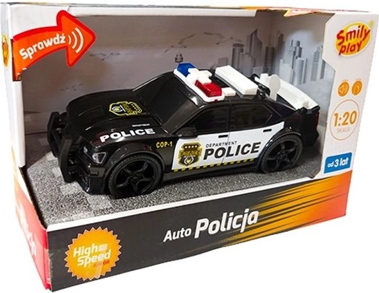 SmilyPlay politieauto voor kinderen 1:20