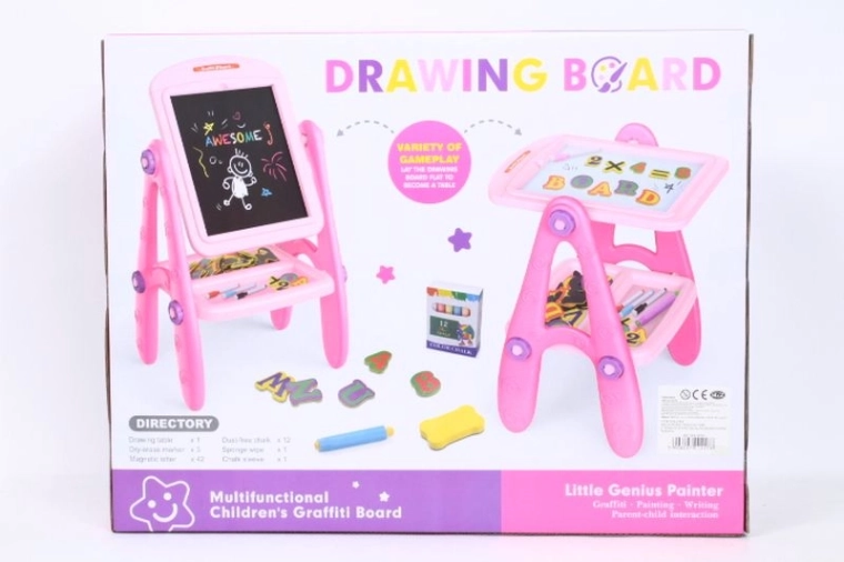 Multifunctional Children's Board – Pink